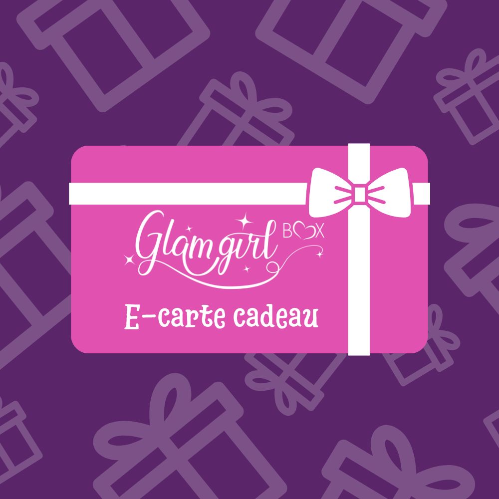 Carte cadeau coffret beauté ado pour fille glamgirl-box