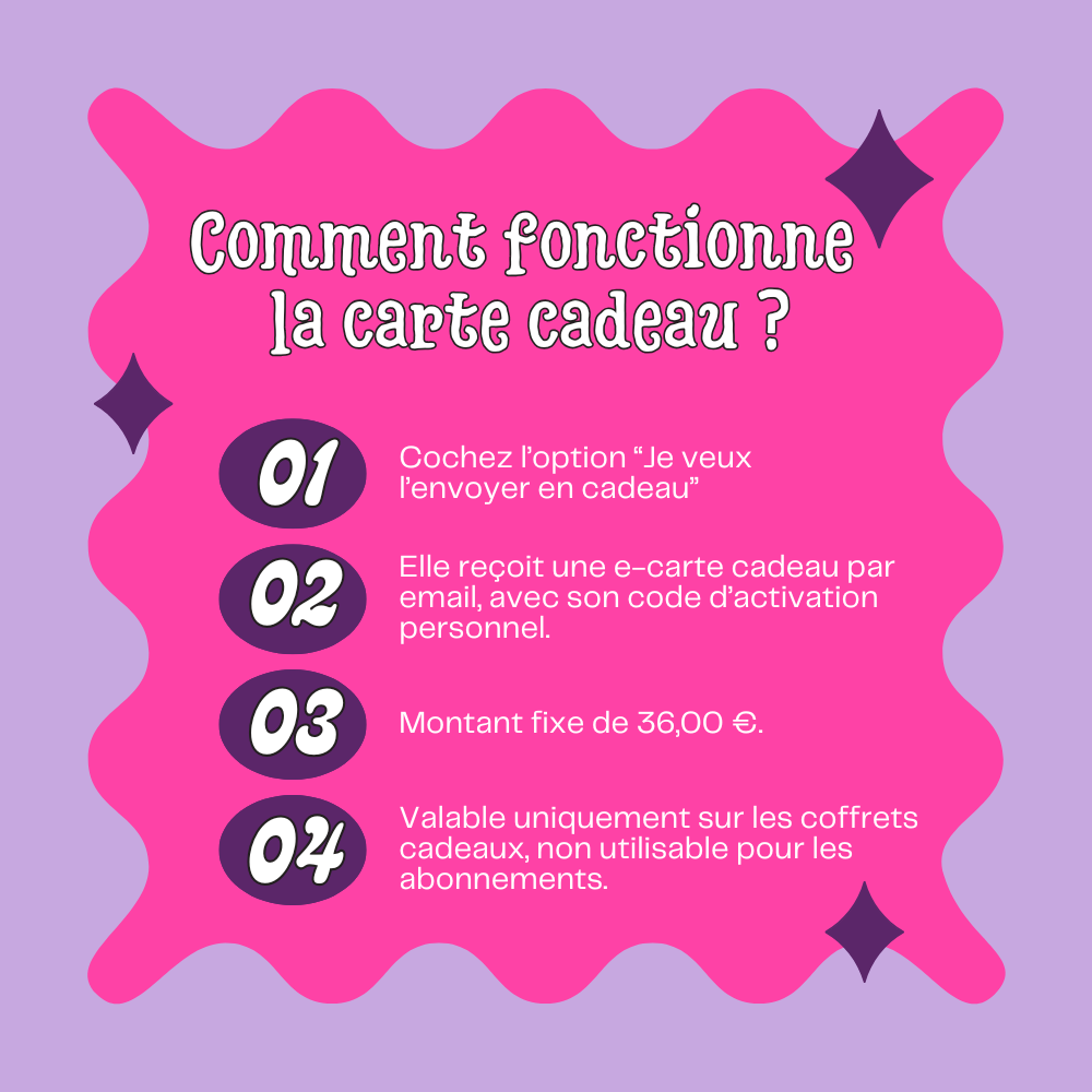 Carte-cadeau Glamgirl-box
