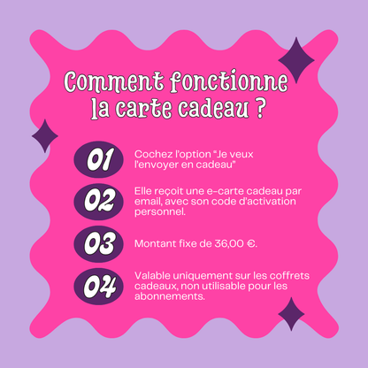Carte-cadeau Glamgirl-box